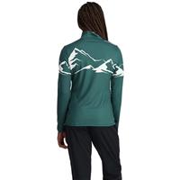 Women's Figure 8 1/2 Zip - Cypress Green