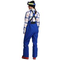 Women's Solitaire GTX Shell Bib Pants - Electric Blue