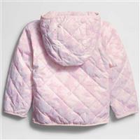 Baby Reversible Shady Glade Hooded Jacket - Gardenia White Fade Floral Print