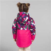 Youth Freedom Insulated Jacket - Mr. Pink Big Abstract Print