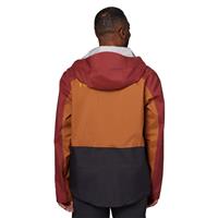 Men's Lab Coat - Rwood / Copper / Black