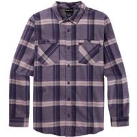 Men's Favorite Long Sleeve Flannel - Elderberry Sparse Plaid