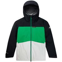 Men's Treeline GORE-TEX 3L Jacket - True Black / Clover Green / Stout White