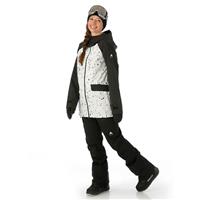 Women's Lalik Jacket - Stout White Spatter / True Black -                                                                                                                                                       