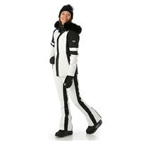 Women's Gstaad Faux Fur Parka - White / Black -                                                                                                                                                       
