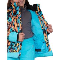 Teen Girls Taja Print Jacket - Swirl-Wind (22125)