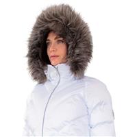 Women's Bombshell Jacket - White Satin (22038)