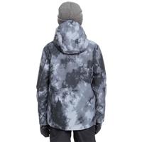 Boys Mission Printed Jacket - True Black Quiet Storm (KVJ1)