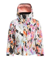Girls Jetty Girl Jacket - True Black Tenderness (KVJ4) -                                                                                                                                                       