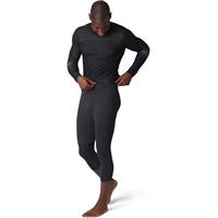 Men's Intraknit Thermal Merino Base Layer 3/4 Bottom - Charcoal Heather / Black