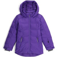 Girl's Zadie Synthetic Down Jacket - Purple Flash