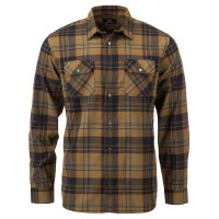 Men's Handlebar Tech Flannel - Rye / Black