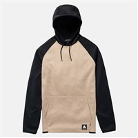 Men's Crown Weatherproof Pullover Fleece - Summit Taupe Heather / True Black