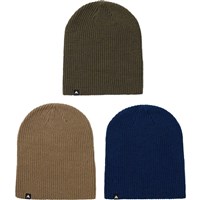 Recycled DND Beanie - 3 Pack - Nightfall / Summit Taupe / Forest Moss