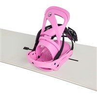 Women's Scribe Re:Flex Snowboard Bindings - Fuchsia Pink