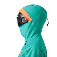 Helly Hansen Powderqueen 3.0 Jacket - Women's - Signal Green Denim