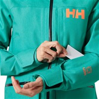 Helly Hansen Powderqueen 3.0 Jacket - Women's - Signal Green Denim