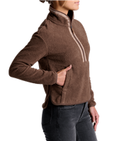 Women's Hygge 1/2 Zip - Coffee