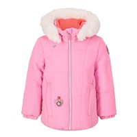 Girl's Kaizen Jacket with Faux Fur - Ballet Pink