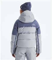 Women's Cold Spell Cropped Down Jacket - Blue Flax / Twilight Galaxy