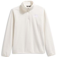Youth Glacier 1/4 Zip Pullover - White Dune