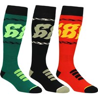 Men's Flame Sock - 3 Pack