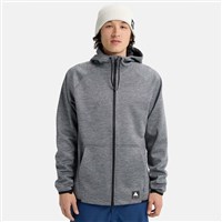 Men's Crown Weatherproof Full-Zip Fleece - True Black Heather
