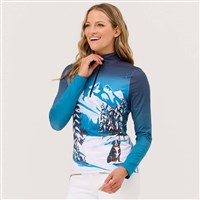 Women's Snow Hounds Top - Teal