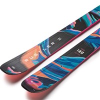 Men's Rustler 11 Skis - Black / Orange