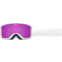 Sagen Goggles - White Stacked Strap w/ Amber Pink + Yellow Lenses (7172154)