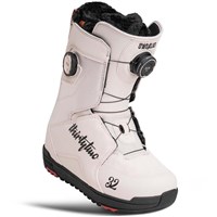 Women's Lashed Double Boa Boots - Pink