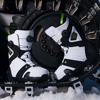 Men's Judge BOA Step On Snowboard Boot - White / Black / Lilac / Mlt