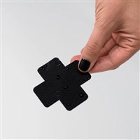 X Shapes Patch Collection - Black Ripstop