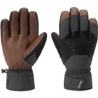 Camaro Short Gloves - Carbon Heather / Soft Silt / Silver Lining