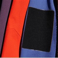 Merino Wool Rectangle Patch Collection - Black