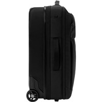 Split Carry On Roller Bag 42L+ - Black / Black
