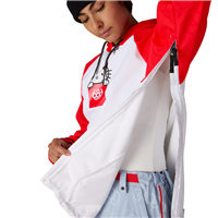 Women's 686 x Hello Kitty Waterproof Hoody - Hello Kitty White Red