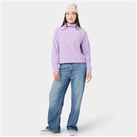 Stio Women's Turpin Fleece Funnel Neck - Sierra Mauve Heather
