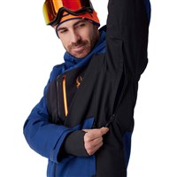 Men's Copper Ski Jacket - Indigo