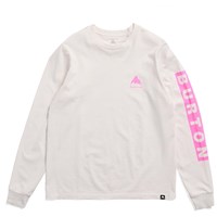 Unisex Elite Long Sleeve T-Shirt - Stout White / Shockwave Pink