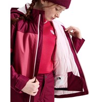 Girls' Freedom Insulated Jacket - Burgundy Crush / Fermented Clay