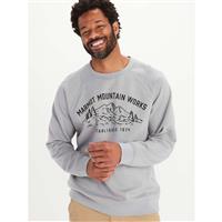 Marmot Mountain Works C Sweatshirt - Men's - Sleet Heather