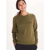 Marmot Crew Sweatshirt - Women's - Winter Moss