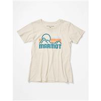 Marmot Coastal Tee SS - Women's - New Turtledove Heather