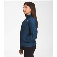 Girls Reversible Mossbud Jacket - Shady Blue -                                                                                                                                                       