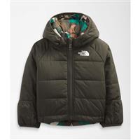 Youth Baby Reversible Perrito Hooded Jacket - New Taupe Green