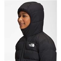 Girls Reversible North Down Hooded Jacket - TNF Black -                                                                                                                                                       