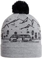 Turtle Fur Road Trip Pom Beanie - Boy's - Charcoal - Boy's Road Trip Pom Bean                                                                                                                              