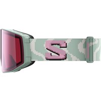 Sentry Prime Sigma Goggles (with Extra Lens) - Iceberg Green Frame w/ Sigma Silver Pink + Gun Metal Lenses (L47893900)