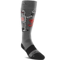 Men's Signature 32 Merino Wool Snowboard Socks - Charcoal